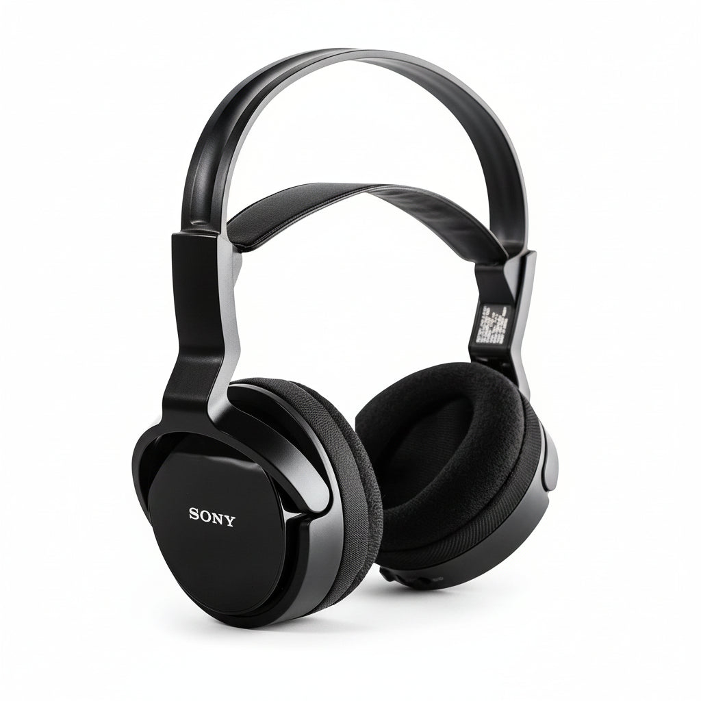 Sony MDRRF811RK Black RF Wireless Over-Ear Home Headphones - Gomix Brands Outlet